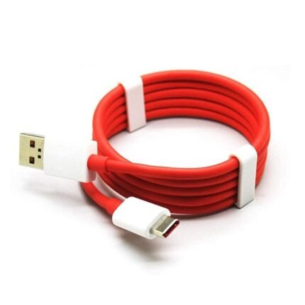 Unique Type Dash Charging USB Cable for Fast Charging Data Transfer (Red, Meter)