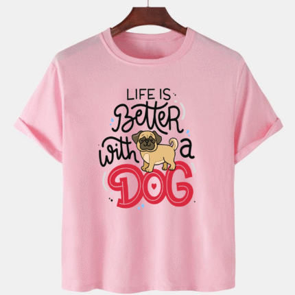 UNISEX Premium Quality  Dot Knit Printed T-Shirt